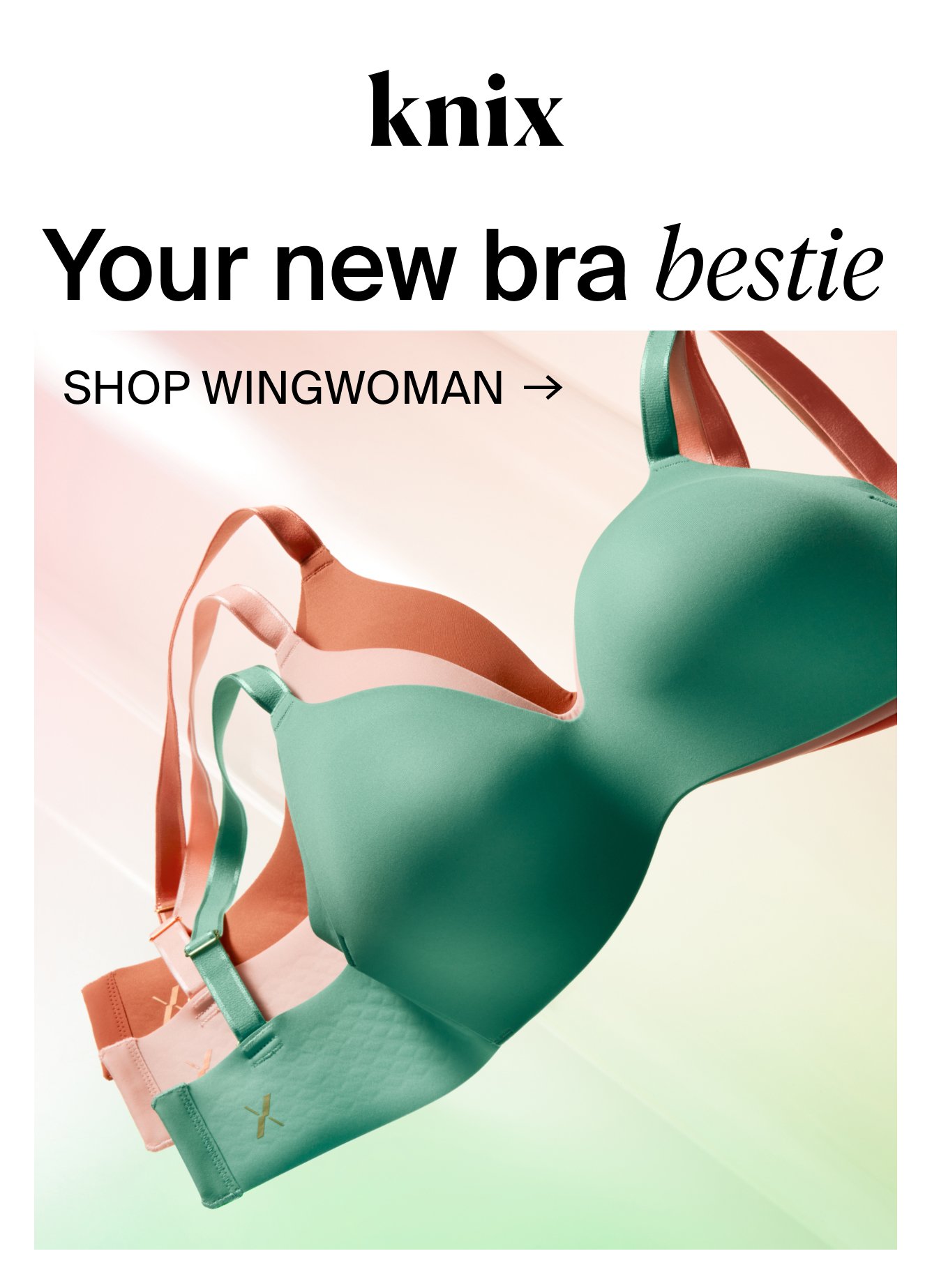 Introducing WingWoman Bra: No More Sideboob 