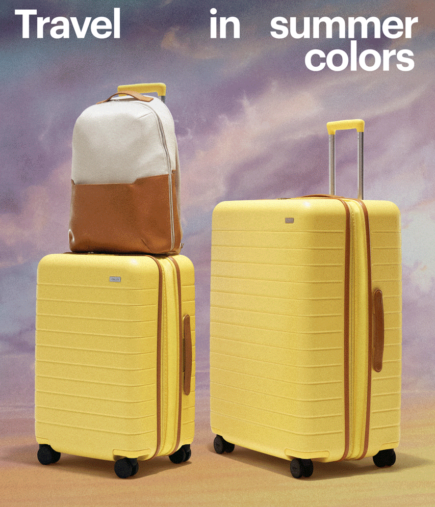 Away Travel in summer colors Milled