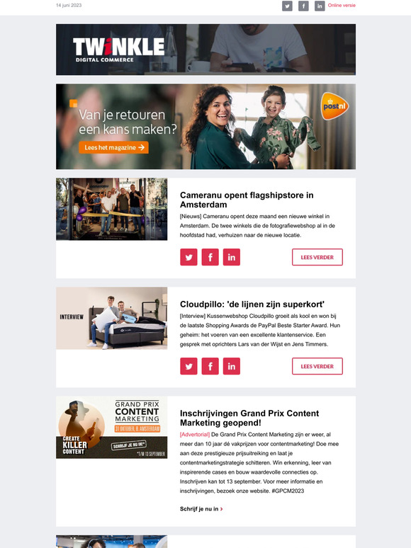 Cameranu opent flagshipstore in Amsterdam