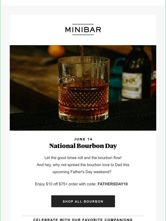 Good News 🎉 It's National Bourbon Day!