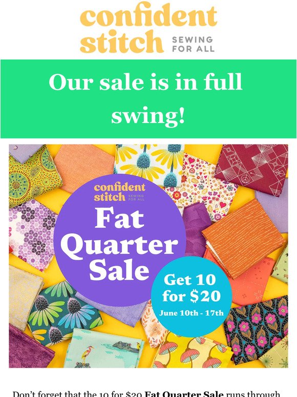Shop Fat Quarters now!