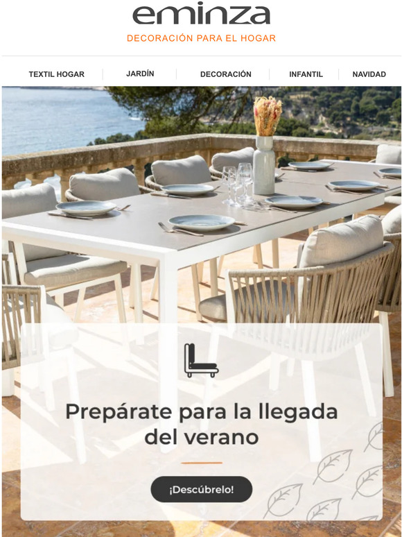 Muebles de jardín - ¿Estás listo para el verano? ☀️