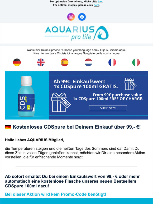 💙 Hol Dir Dein kostenloses CDSpure! | Get your free CDSpure!