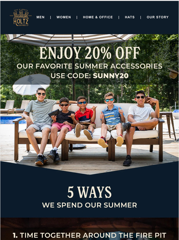 ☀️ Seize the Sunshine: Shop our Summer Sale