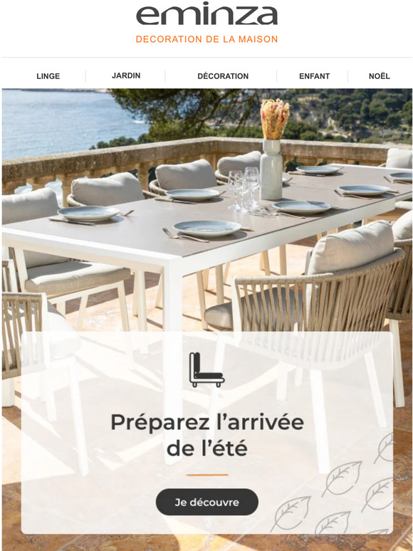 Mobilier de jardin - Êtes-vous prêts pour l'été ? ☀️