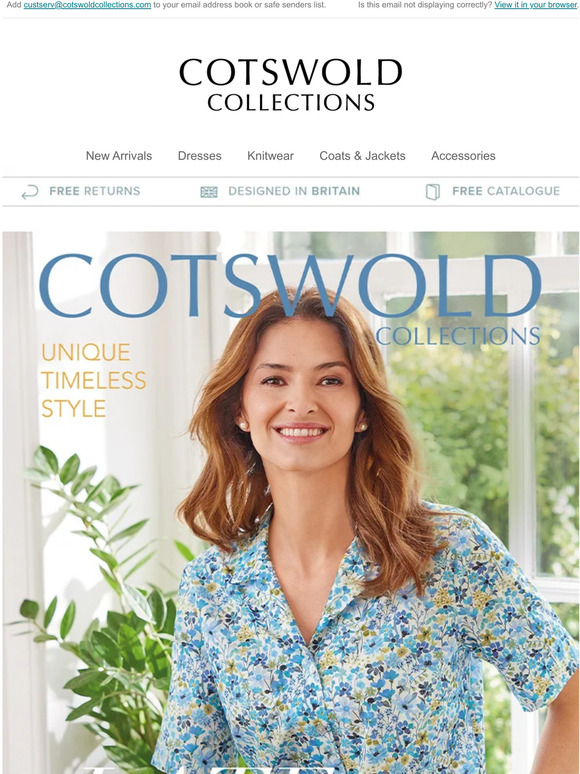Cotswold Collections NEW ARRIVALS! Late Summer 2023 has arrived