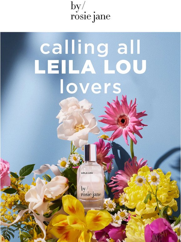 enter to win the LEILA LOU collection!