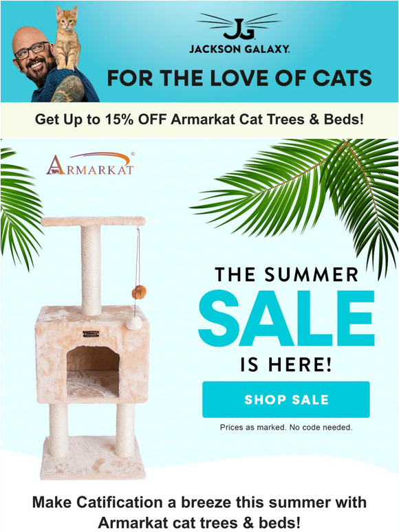 Up to 15% OFF Armarkat Cat Trees & Beds! 🌴