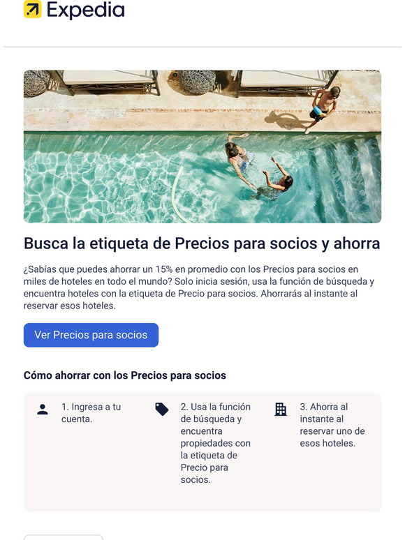 Ahorra un 15% en promedio con los Precios para socios