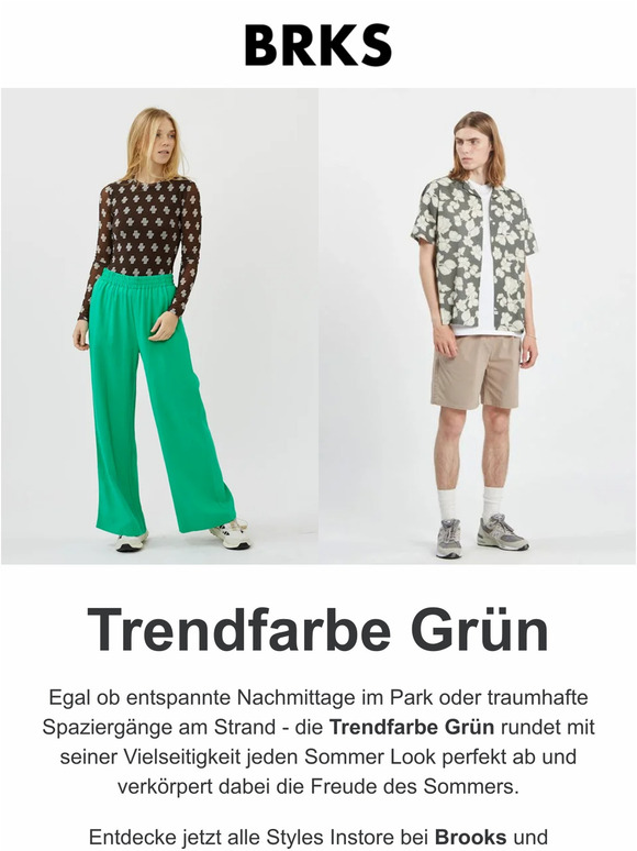 Trendfarbe Grün