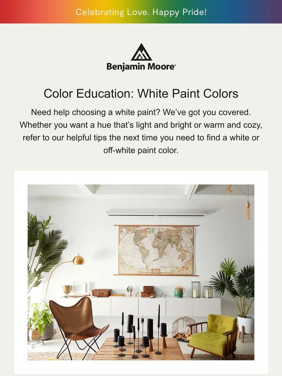How to Choose a White Paint Color