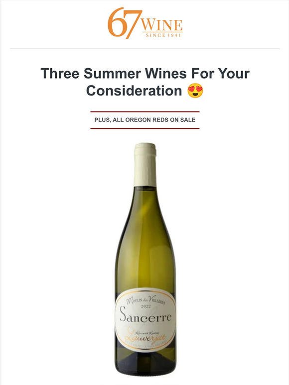Three Summer Wines For Your Consideration 😍 Milled