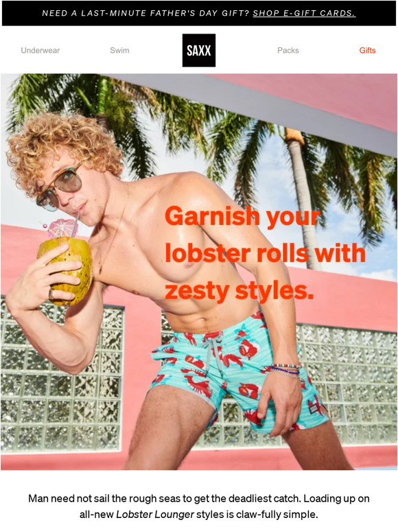 SAXX Underwear Email Newsletters Shop Sales, Discounts, and Coupon Codes