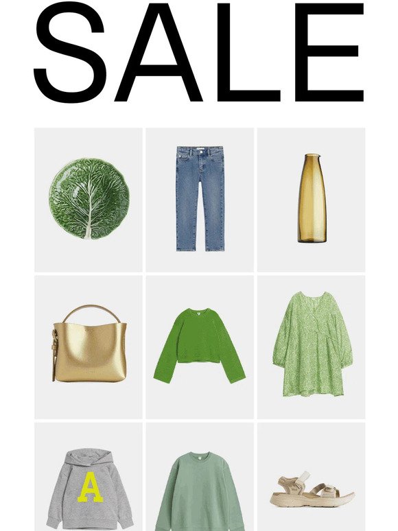 The SALE is now open