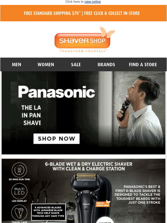Shaver Shop (NZ) 🤩 NEW FROM PANASONIC Check Out The Latest Innovation