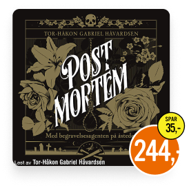 Post mortem lydbok nettpris 244kr