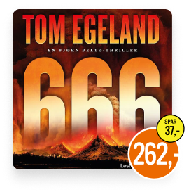 666 lydbok nettpris 262kr