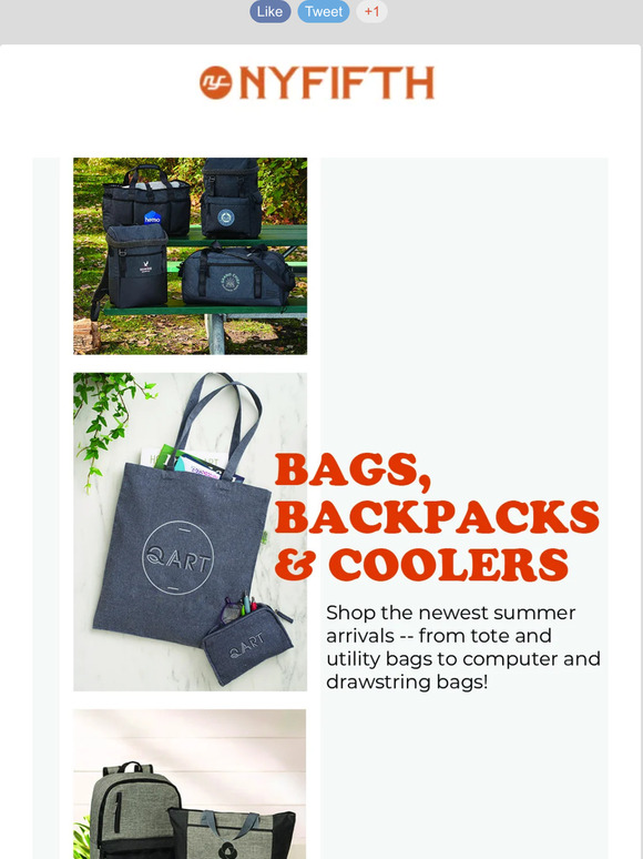 NEW On-The-Go Tote Bags & More for Summer 🏃💨