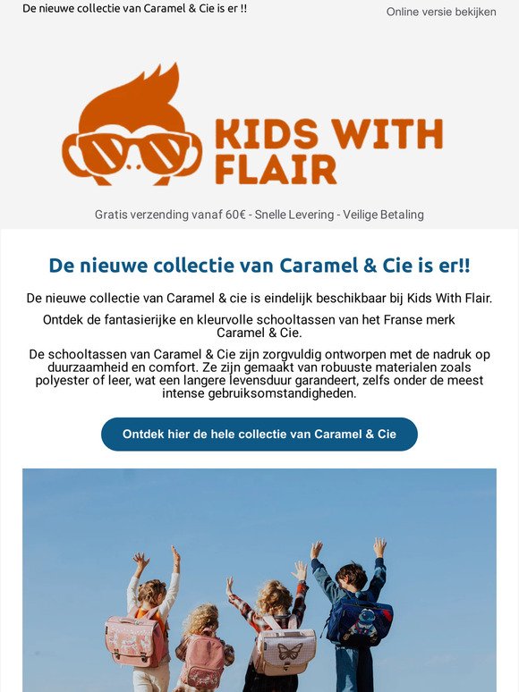 Ontdek de nieuwe collectie van Caramel & Cie