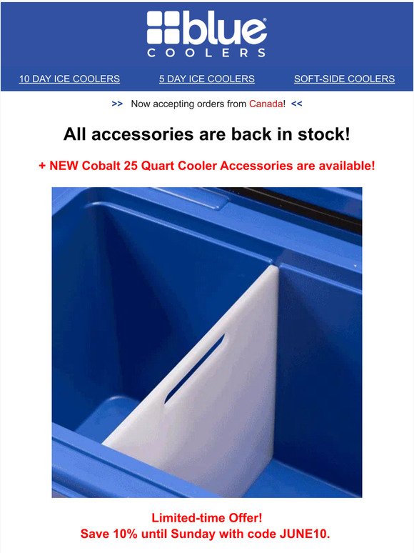 NEW! 25Q Cobalt Accessories now Available!
