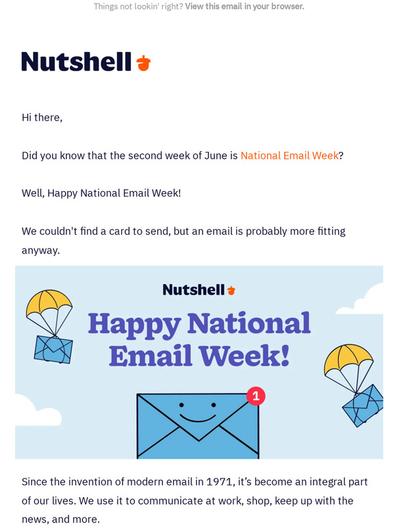 Celebrate National Email Week With Our Favorite Tips and Templates! 🎉