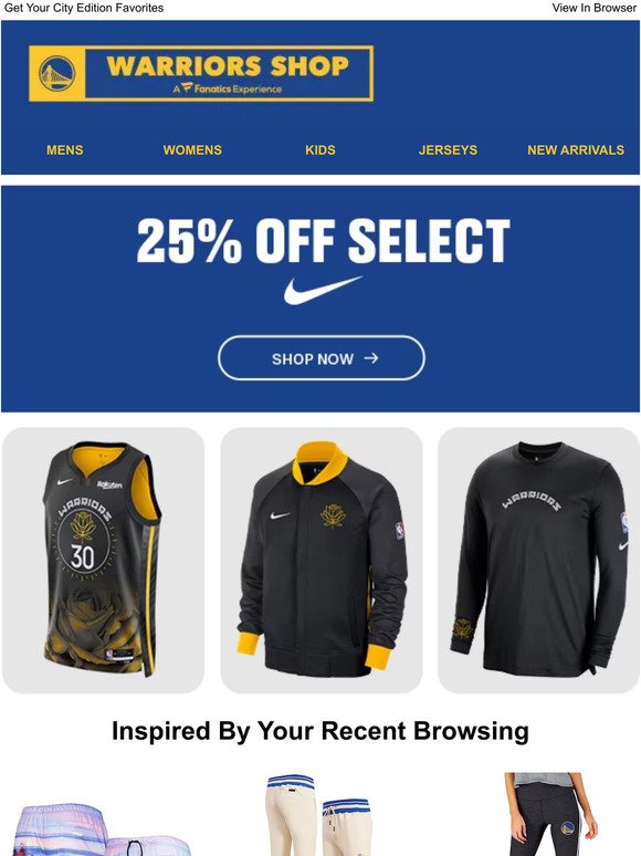 25% Off Select Nike Gear – Offer Ends Sunday Night!