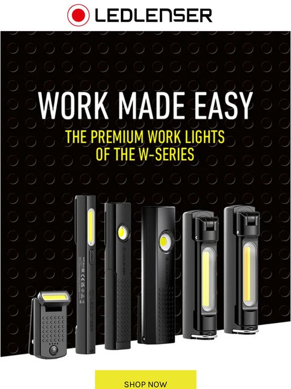 Announcing Our New W-Series of Work Lights
