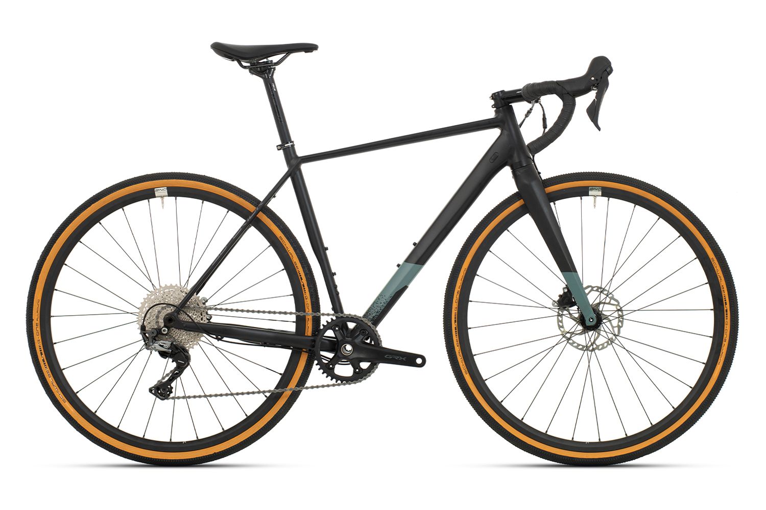 Superior X-ROAD Elite Black/Green, Gravelsykkel