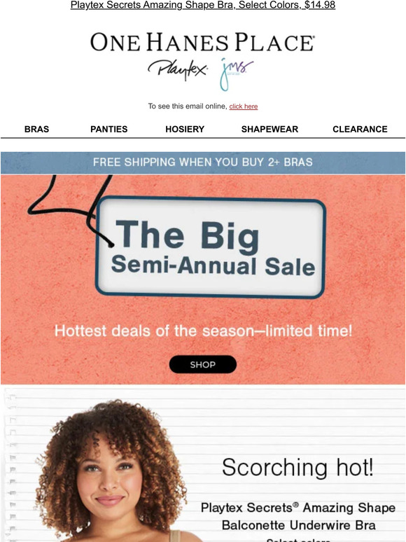 The Big Semi-Annual Sale Starts Now! 🏷️