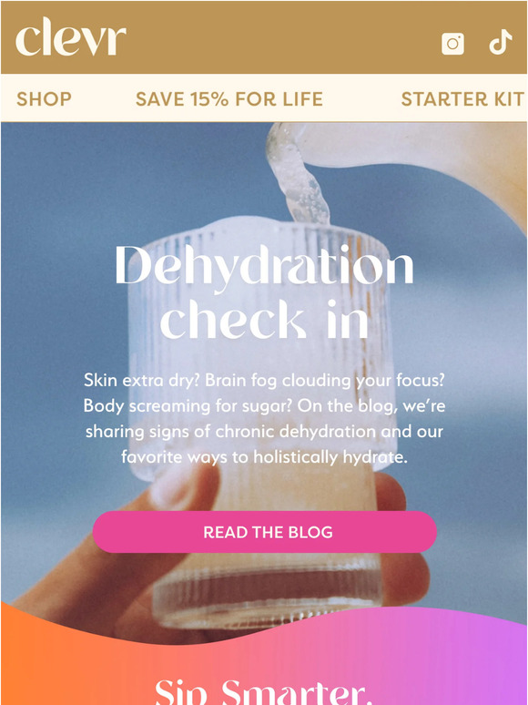 Signs of chronic dehydration 👀