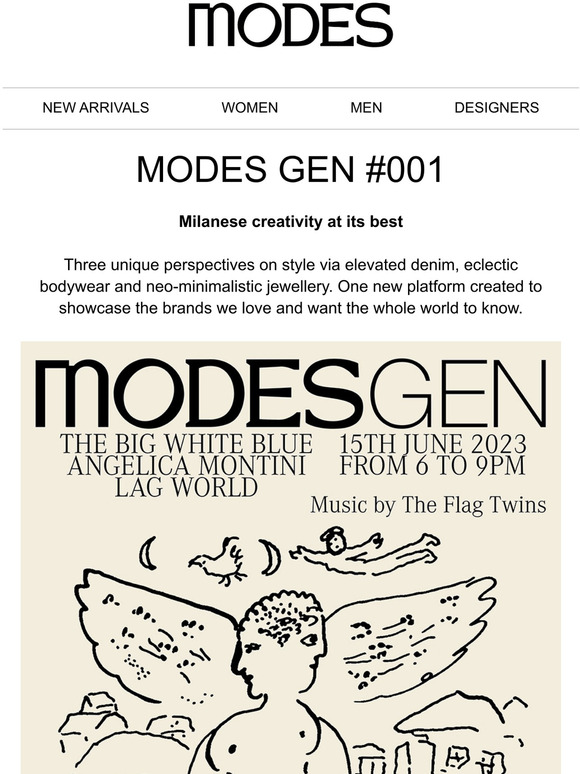 Introducing the new talent of the MODES Gen