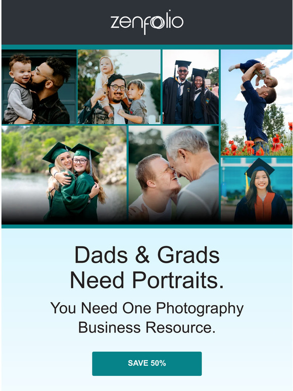Get ready for Dads & Grads Portraits!