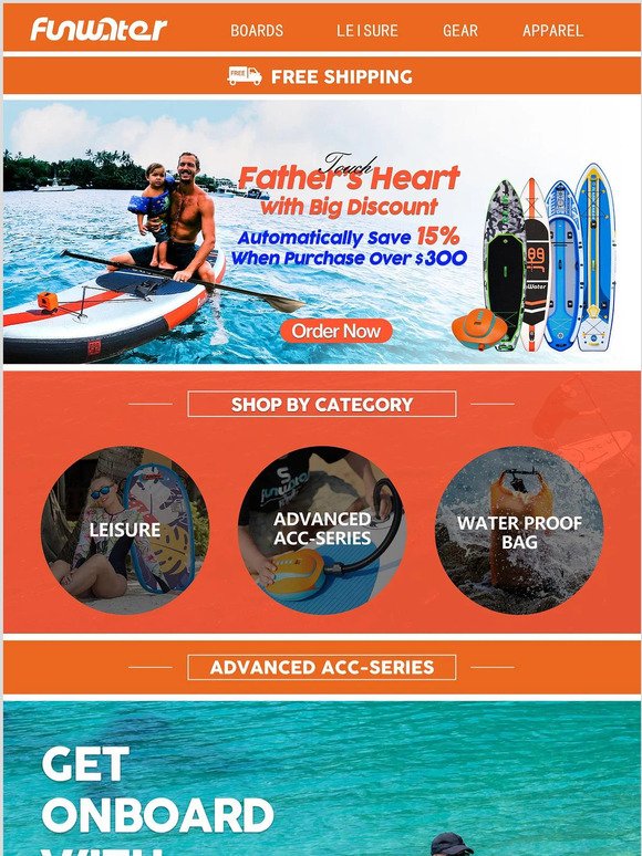 Touch Father’s Heart with Big Discount🏄‍♀️