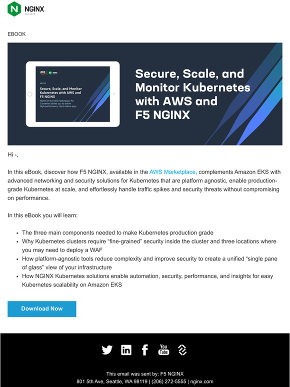 Gearbest: [eBook] Secure, Scale, and Monitor Kubernetes with AWS and F5 ...