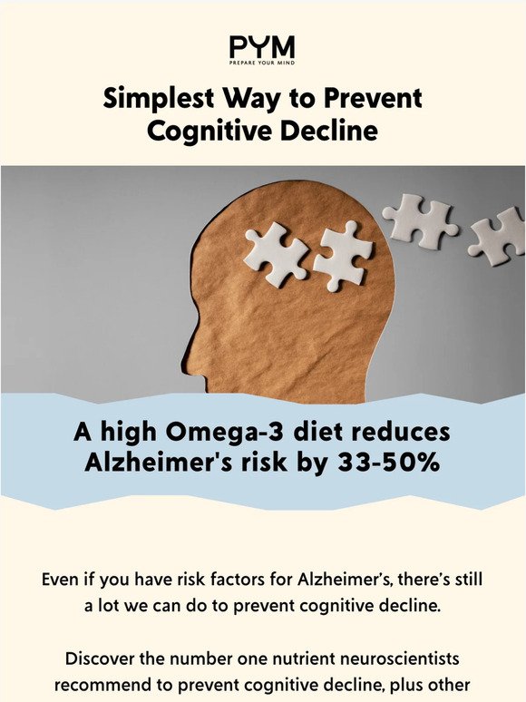 The Simplest Way to Prevent Cognitive Decline 🧠
