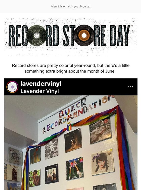 🌈RECORD STORES ARE FOR EVERYONE!