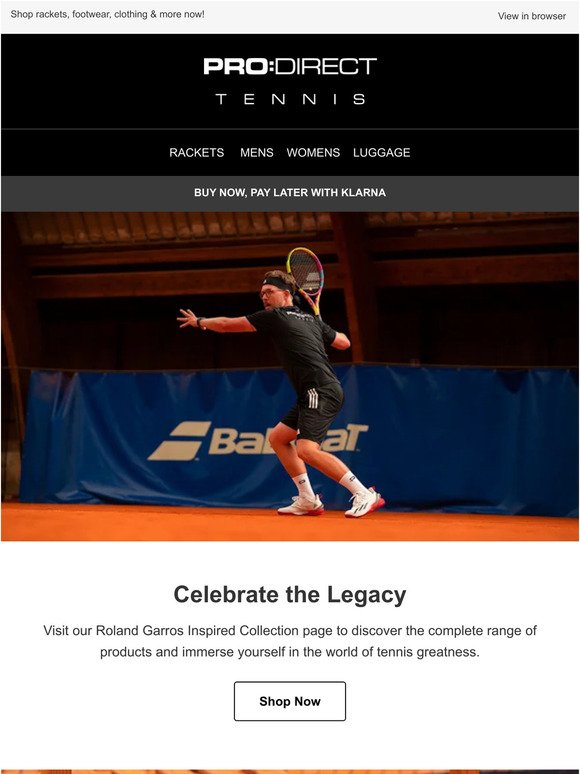 Celebrate the Spirit of Roland Garros