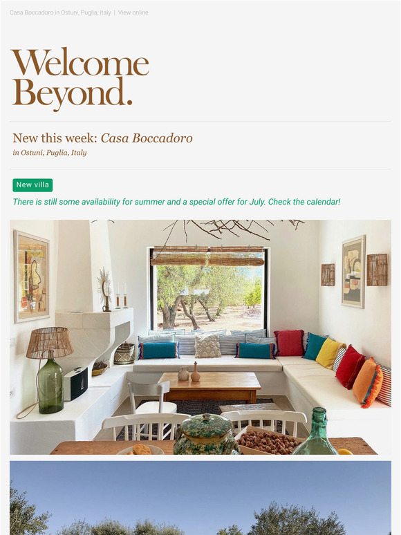 New this week: Casa Boccadoro