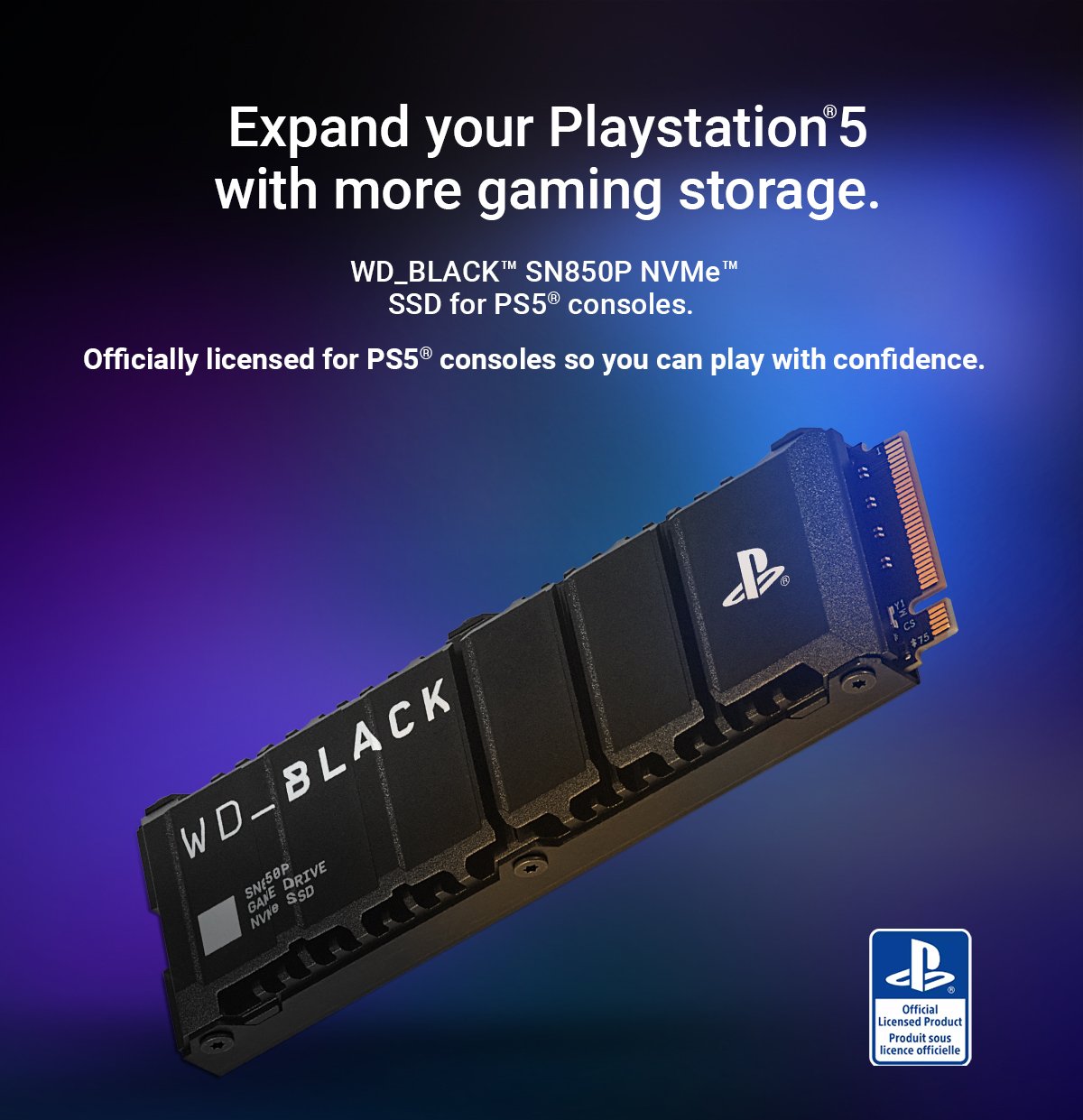 Western Digital launches a new PS5 SSD: The WD Black SN850P