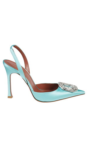 Decolleté slingback camelia