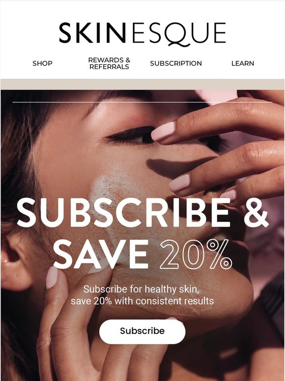 Subscribe + Save 20% 💸🤩