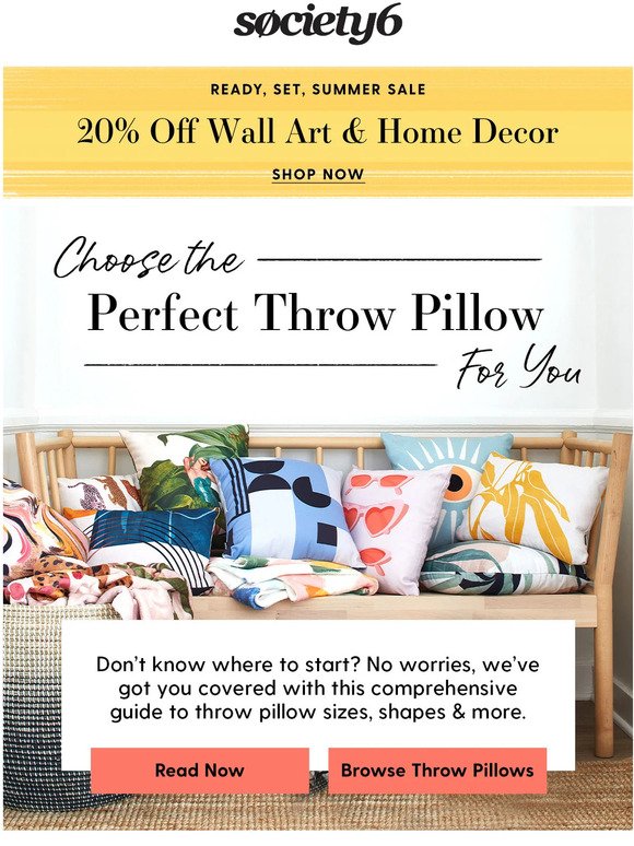 Find Your Perfect Pillow (Hint: Size Matters 😉)