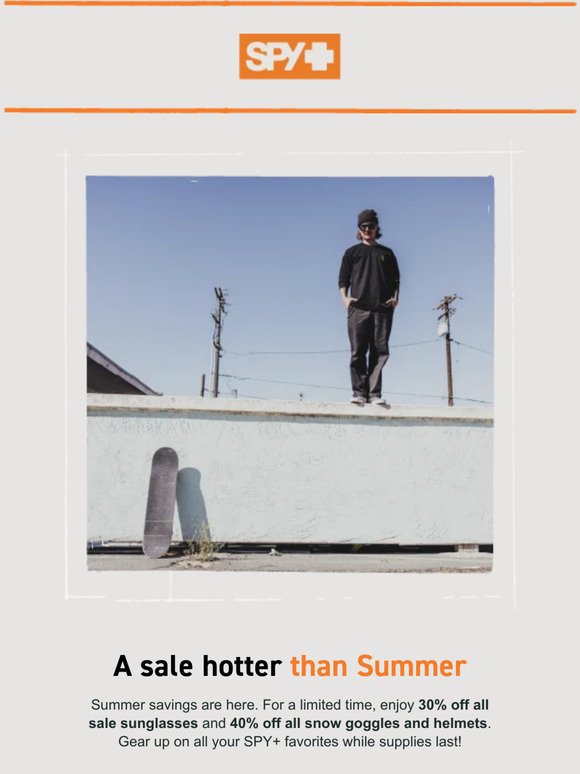 SUMMER SAVINGS ☀ 30% Off All Sale Sun Styles!