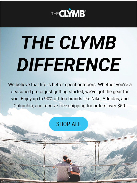 See What Makes The Clymb Different