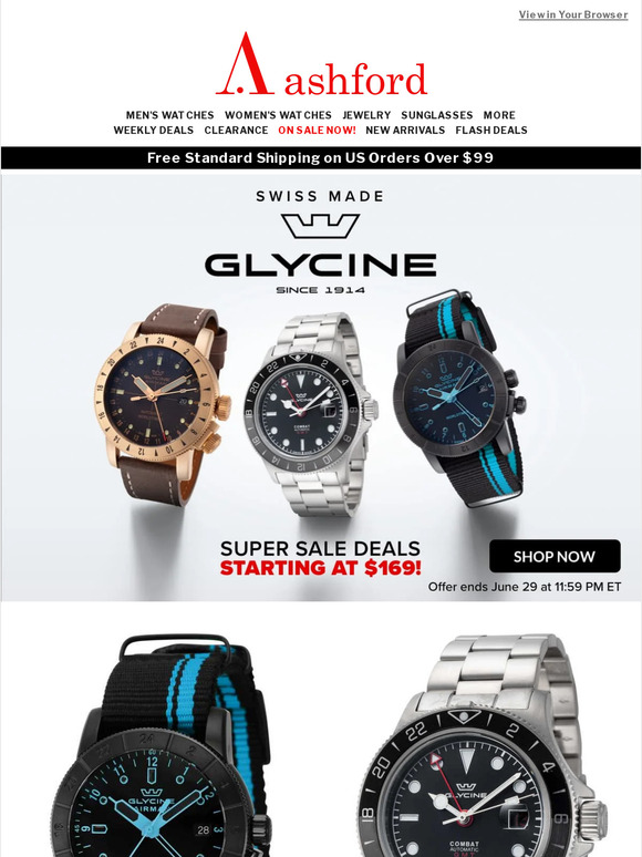 GLYCINE Super Sale is Here!