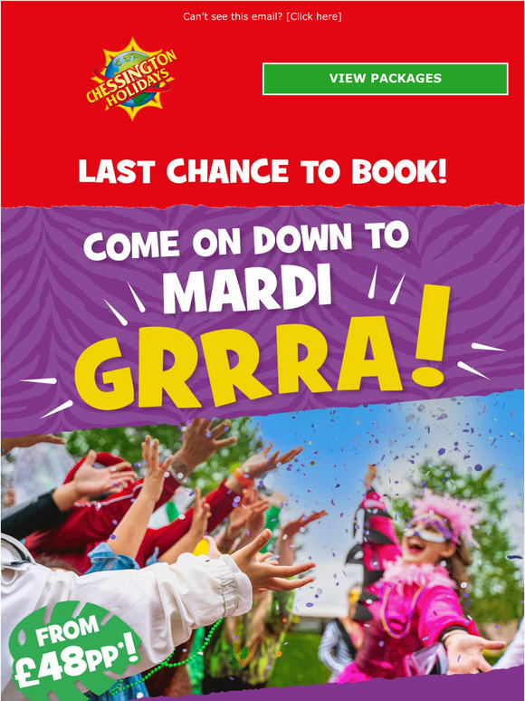 Final chance to join the party! 🎉