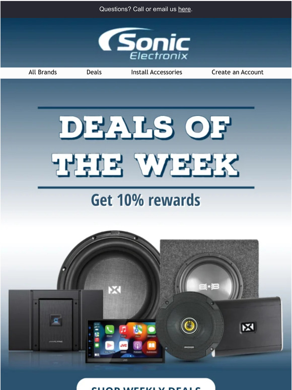 Weekly Deals Alert: Get 10% Rewards on Your Purchase!