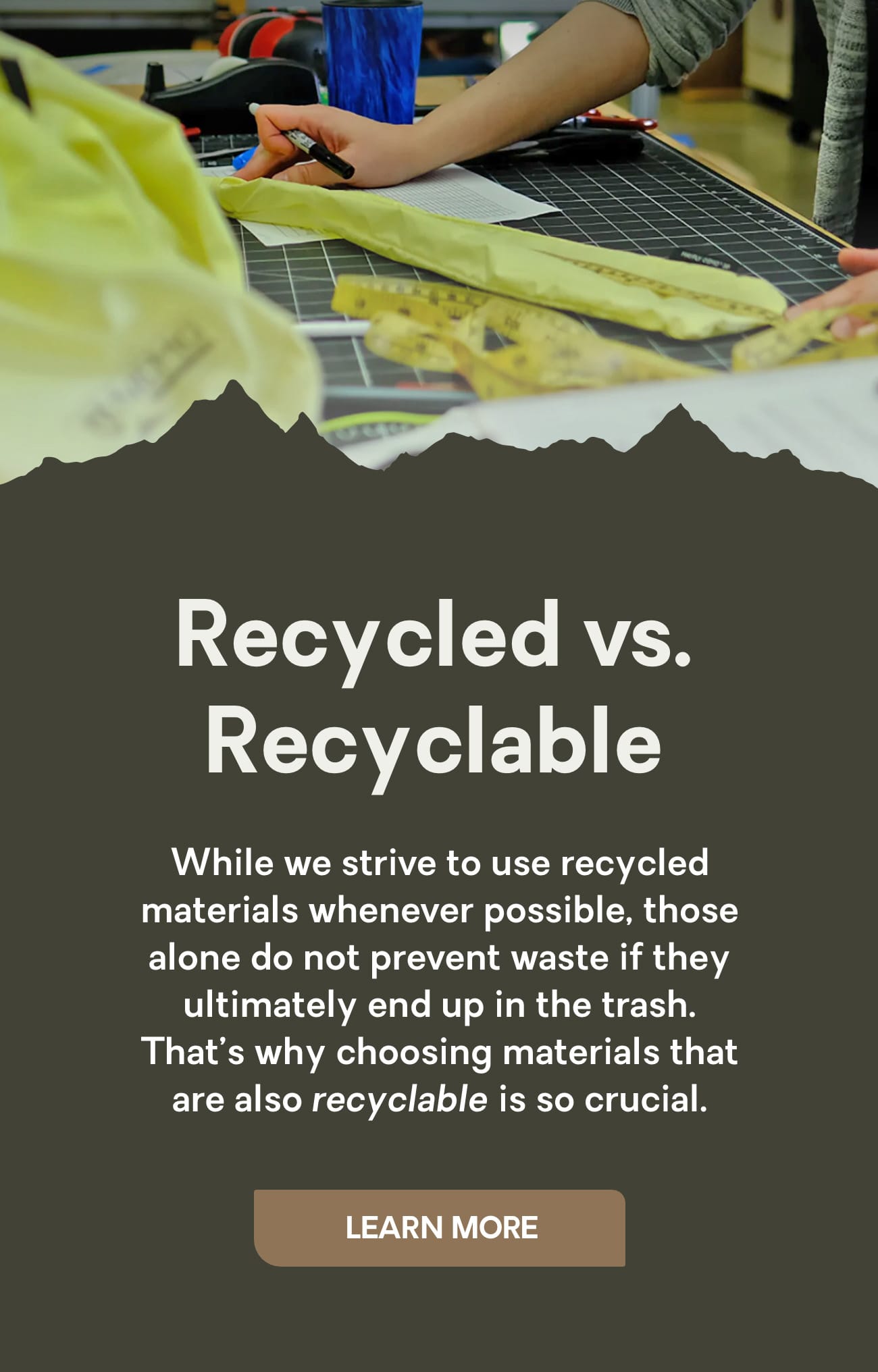 Recycled vs. Recyclable