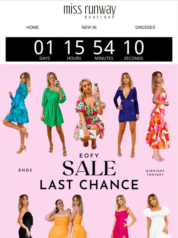💗 Last chance to get your hands on the hottest styles on sale! 💗