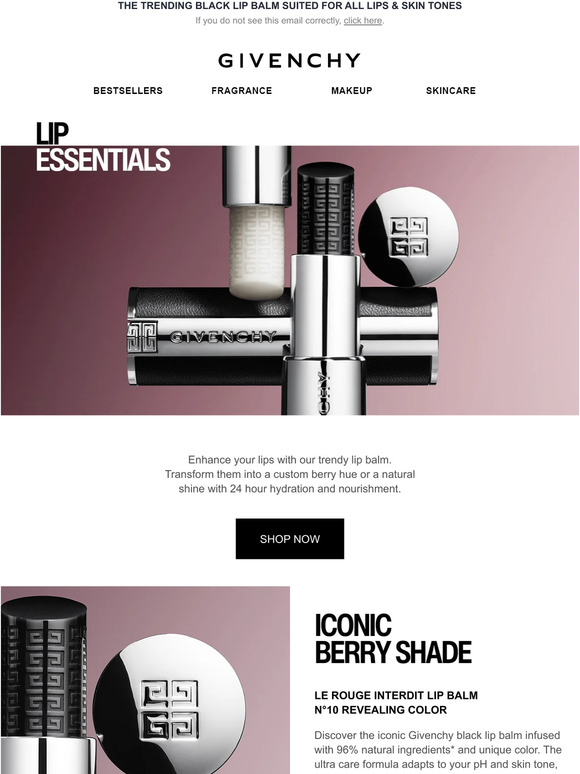 Back in Stock: Le Rouge Interdit Balm